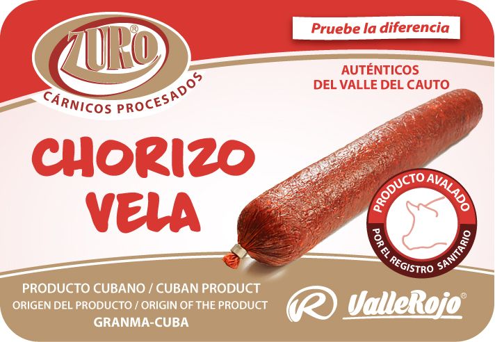 Chorizo Vela pieza de 0,5 - 1 Kg 
